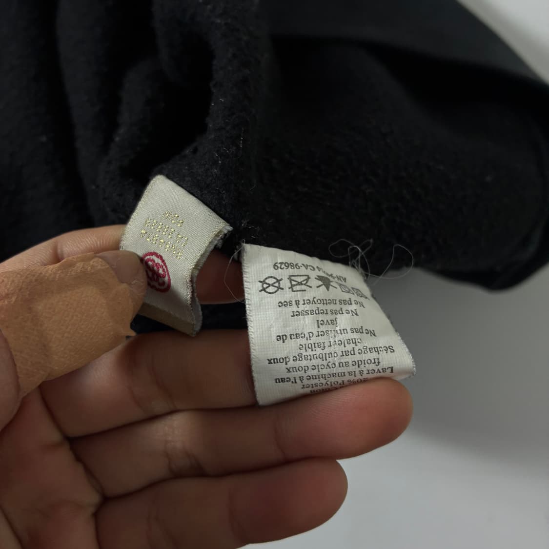 Stussy  스투시 90,s 베이직 스톡로고 블랙 맨투맨  상품이미지8