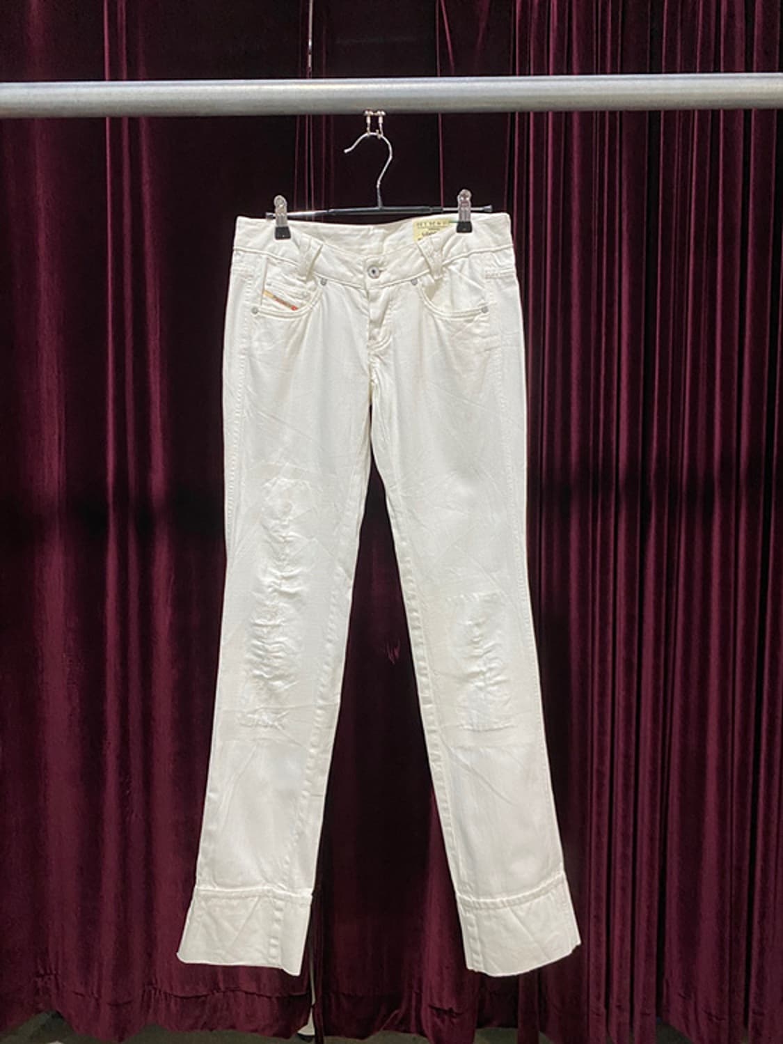 DIESEL looppy white denim pants 상품이미지1