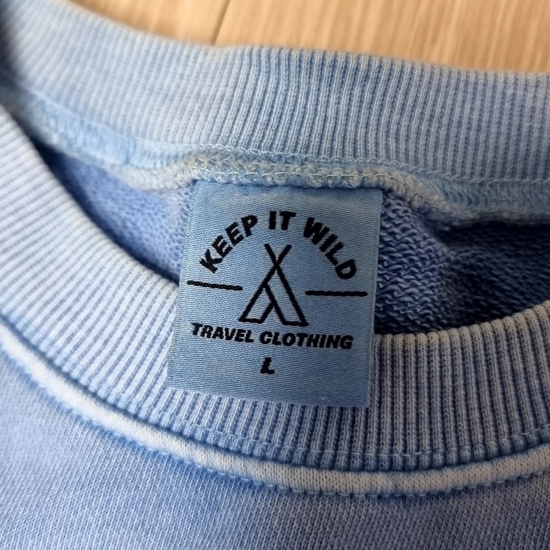 킵잇월드사 오클라호마 블루 빈티지 맨투맨(105) 상품이미지3