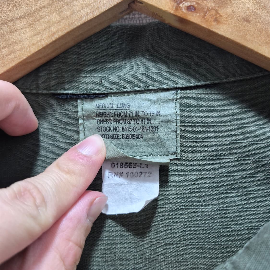 (M) tru-spec US 미군 BDU 밀리터리 자켓 상품이미지3