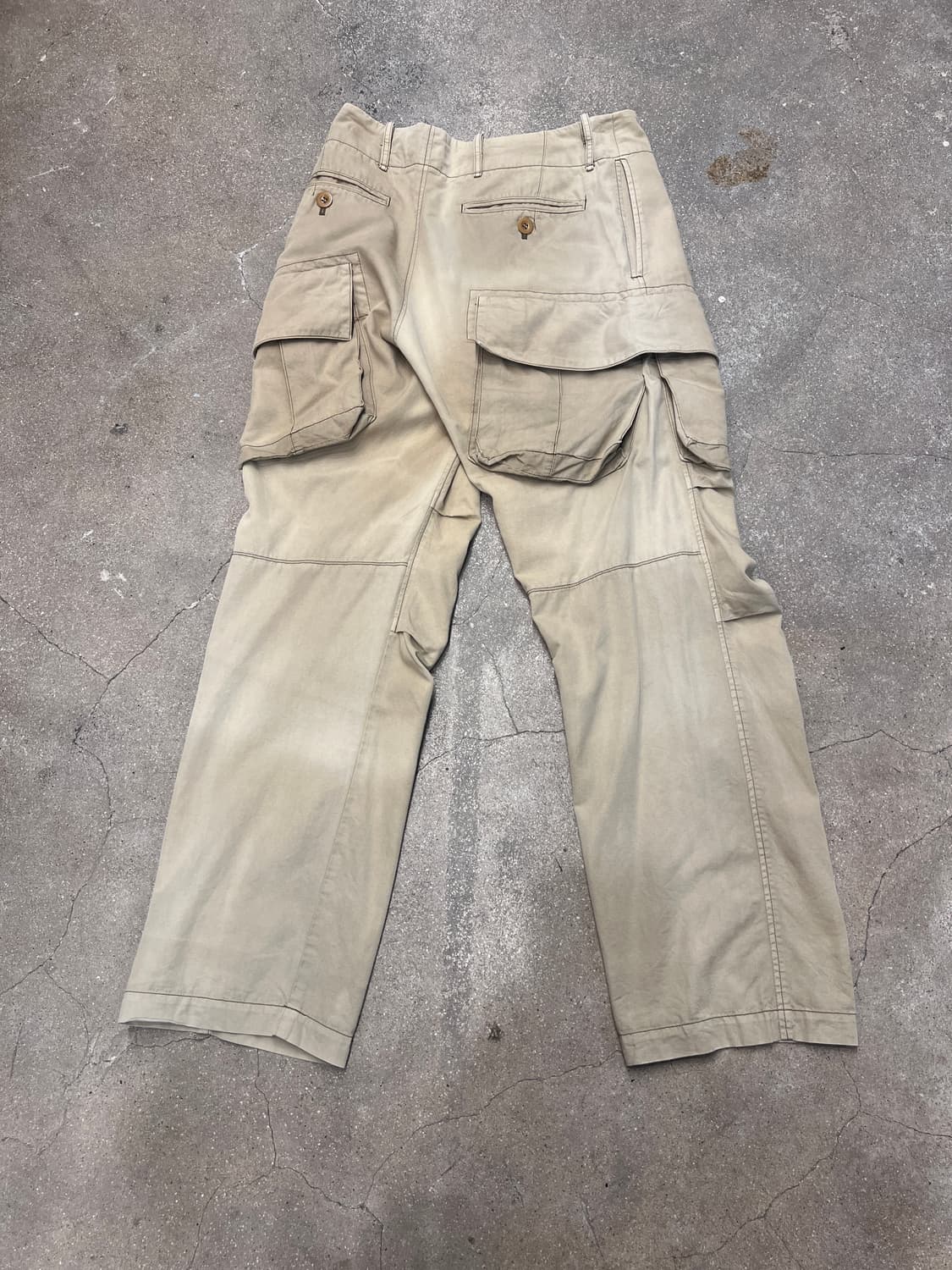 요지 야마모토 밀리터리 본디지 카고 팬츠 상품이미지2