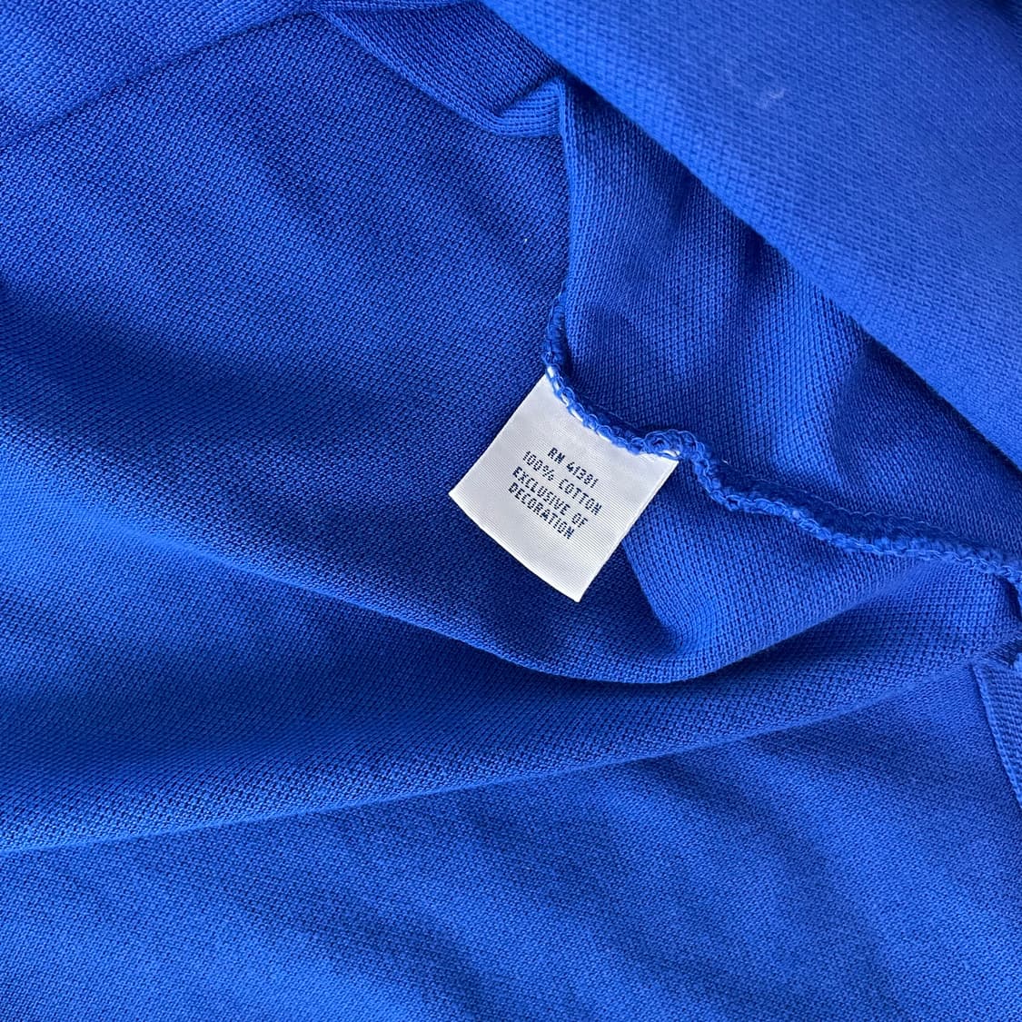 폴로랄프로렌 주황 빅포니 카라티 블루  상품이미지6