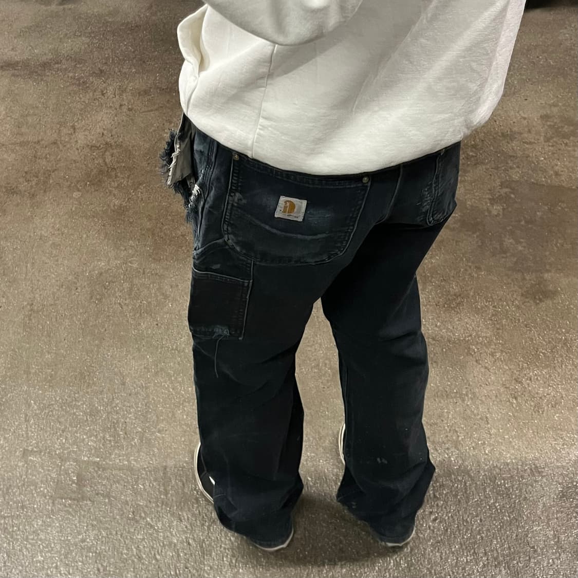 Carhartt 블랙 더블니 팬츠 (32-33“) 상품이미지8