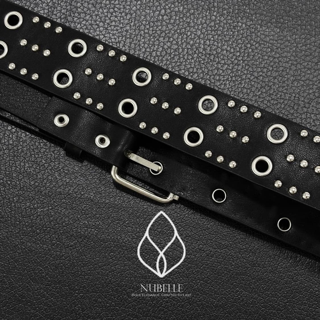 🌗 Eyelet stud belt / 아일렛 스터드 웨스턴 벨트 상품이미지6