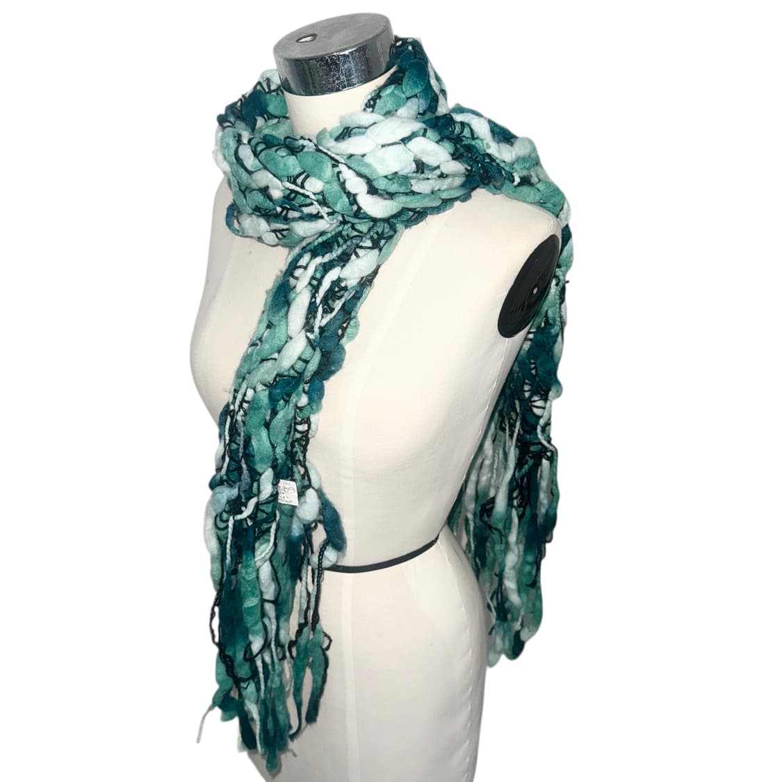 Green Moss Pom Pom Muffler 상품이미지3