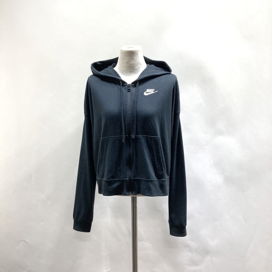 나이키 후드숏기장 집업자켓 XS  상품이미지1