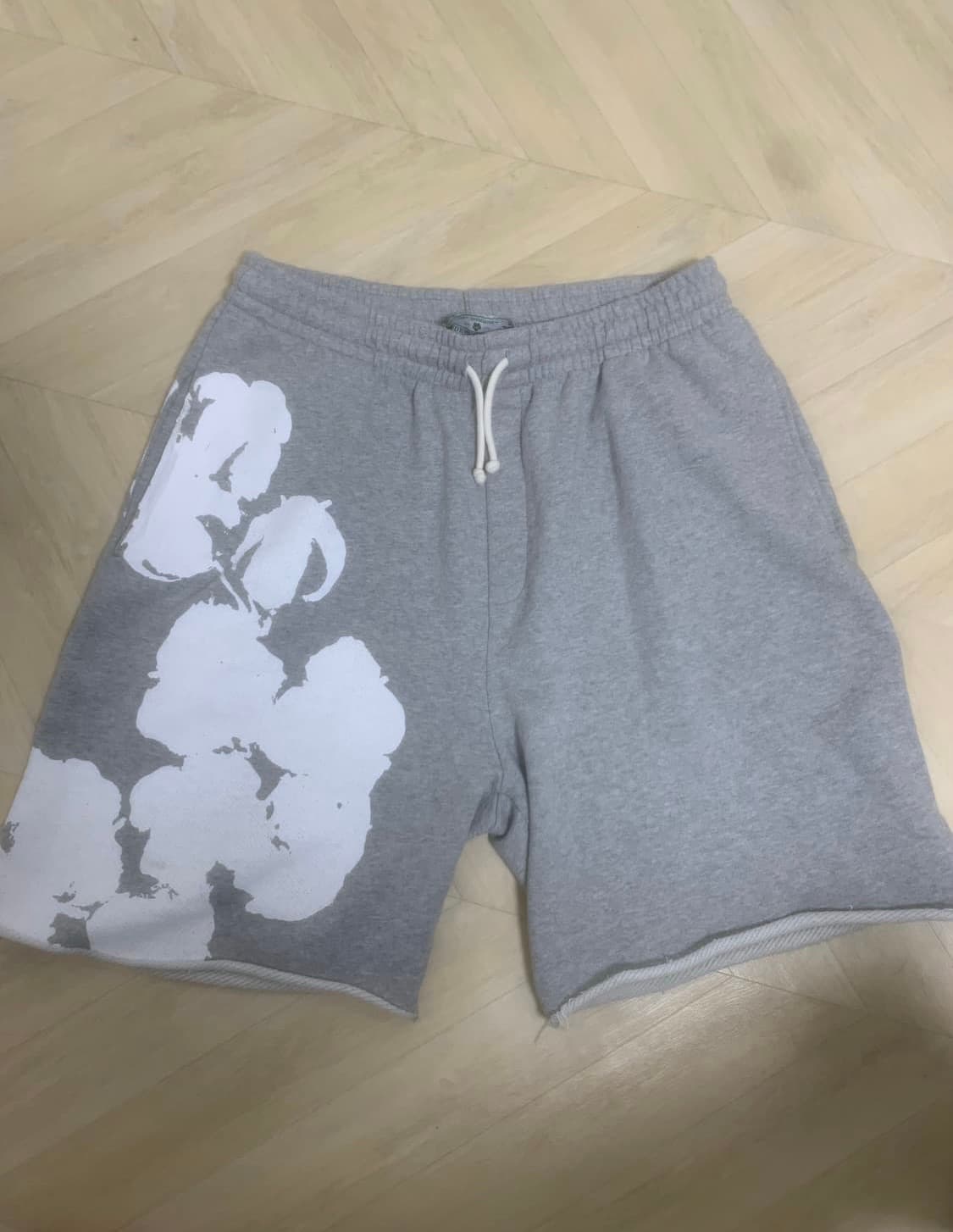 L 데님티어스 반바지 쇼츠 점보코어 그레이  상품이미지1