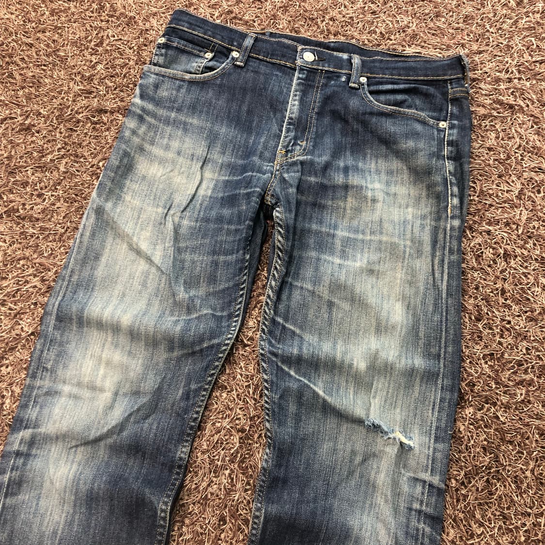 리바이스 514 워싱 데님 팬츠 상품이미지3