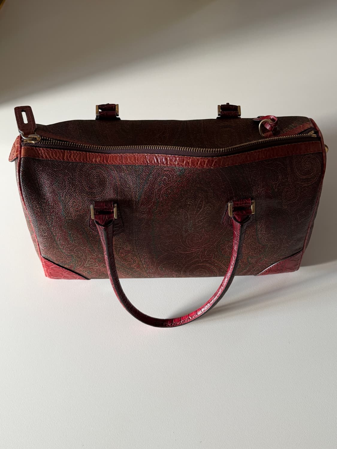 (거의 새거) 에트로 페이즐리 보스턴백 숄더백 상품이미지2