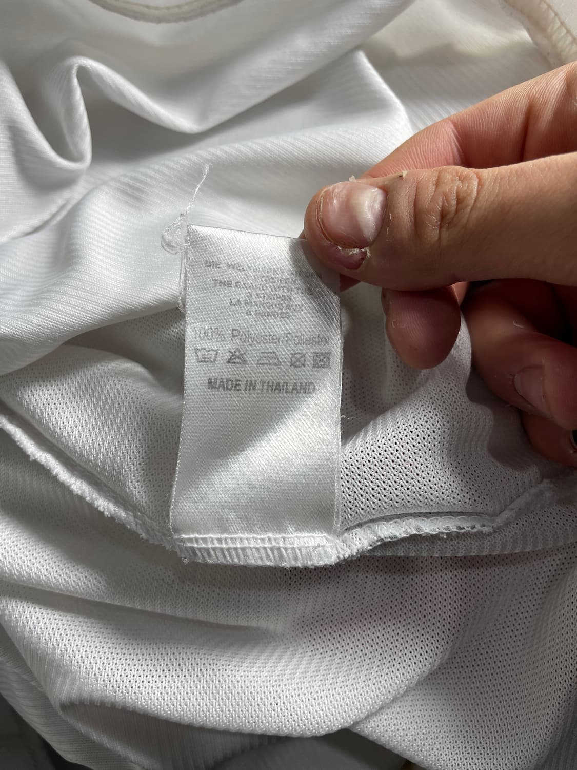 아디다스 레알마드리드 03-04 시즌 홈 긴팔 유니폼 상품이미지2