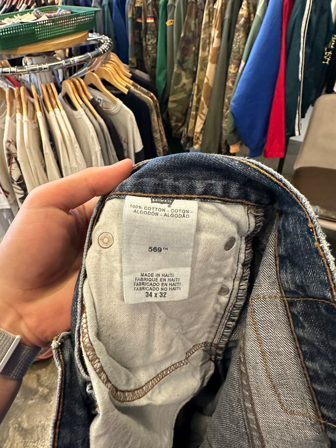 00s Levis 리바이스 569 W34 L32 상품이미지3