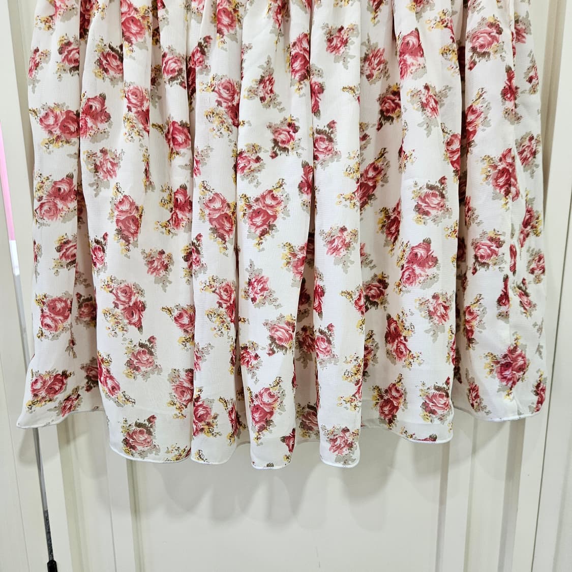 로즈 플라워 밴딩 스커트 상품이미지3