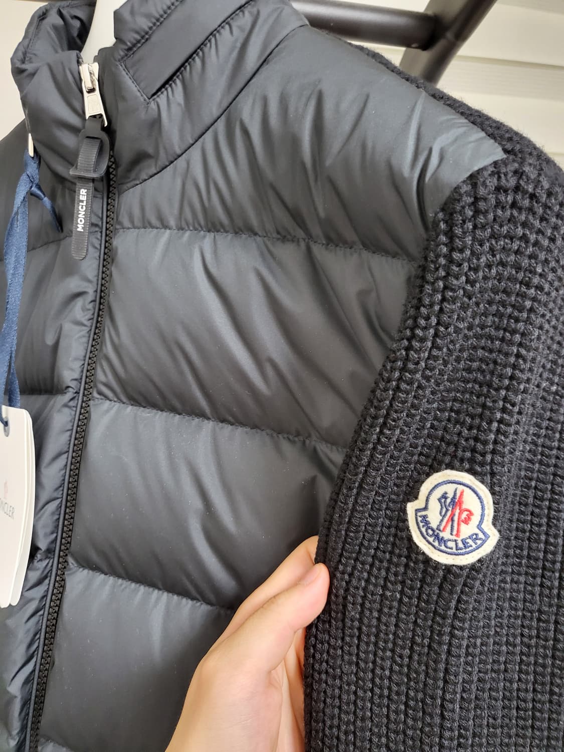 24FW 몽클레어 트리콧 니트패딩 L 상품이미지3
