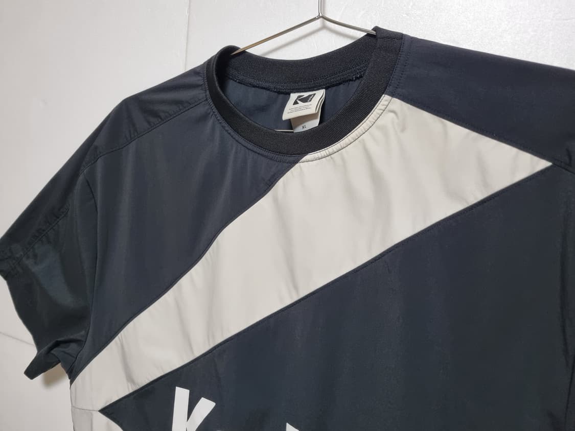 남성 2023 코닥 KODAK 빅로고 우븐 반팔 상품이미지3