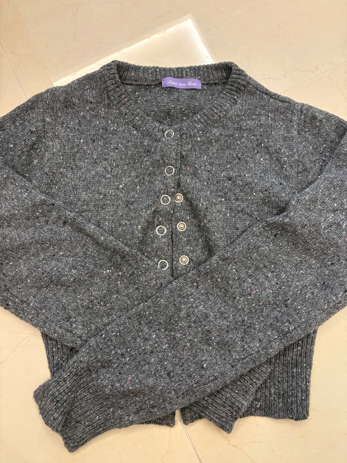 레터프롬문 가디건 상품이미지4