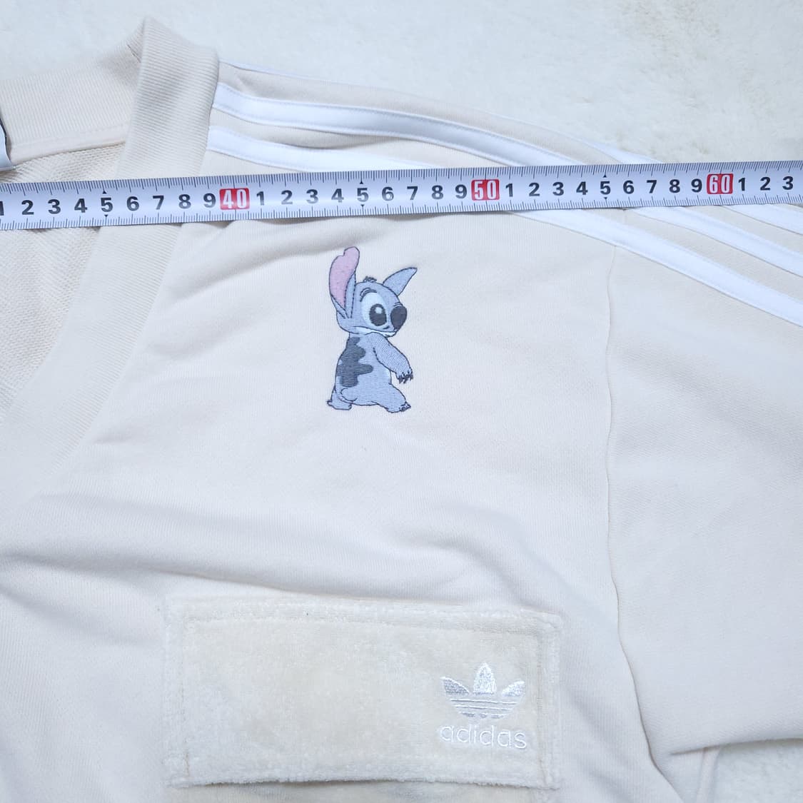 아디다스디즈니 릴로스티치 크롭 가디건 0306 상품이미지4