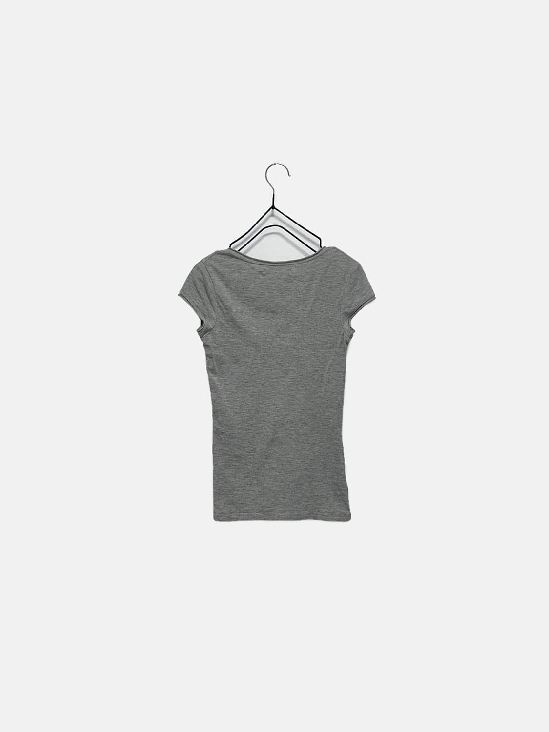 자라 zara 브이넥 반팔티셔츠 상품이미지3