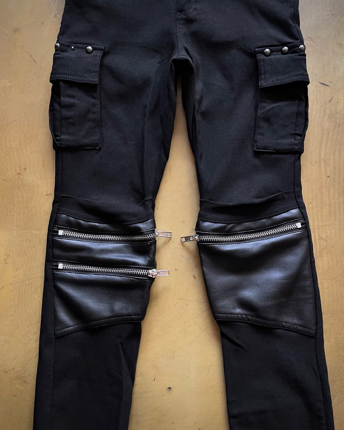 00s Sex Pot ReVeNGe Black Panel Jeans 상품이미지4