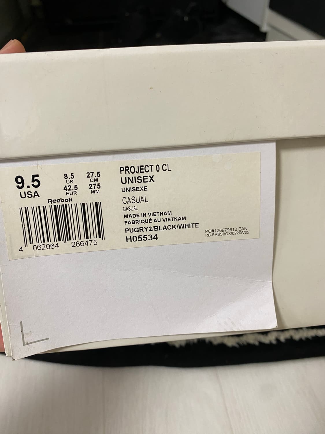 마르지엘라&리복  타비 슈즈275-280 상품이미지3