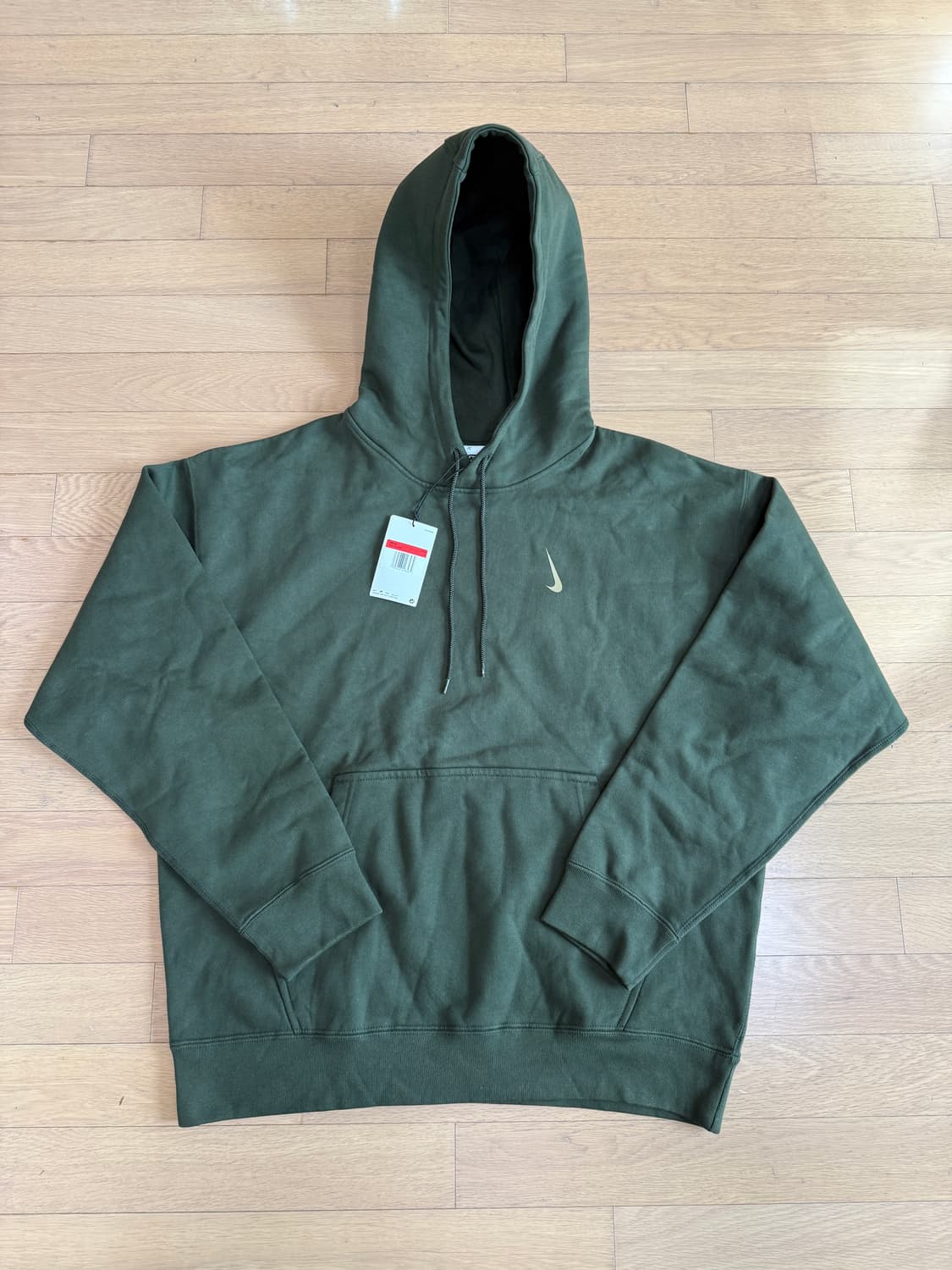 [L] 나이키 랩 nrg x 빌리 아일리시 플리스 후드 세쿼이아 상품이미지1