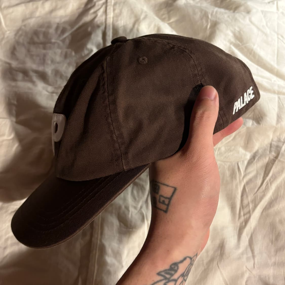 [새제품] 팔라스 p로고 6패널캡 브라운 상품이미지2
