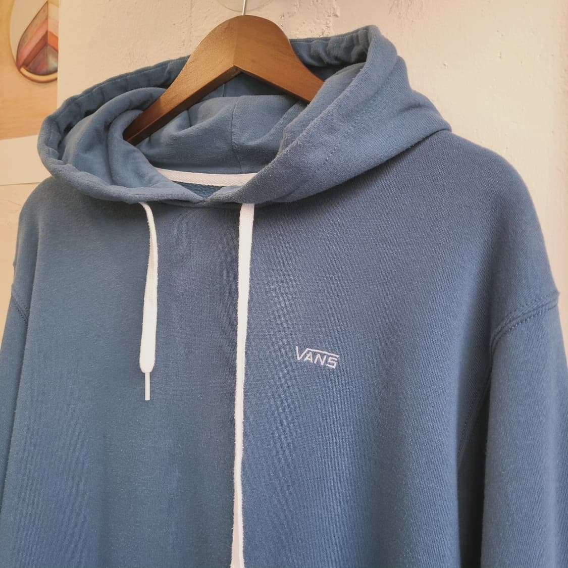 Vans 스모크블루 기모 후드티 상품이미지3