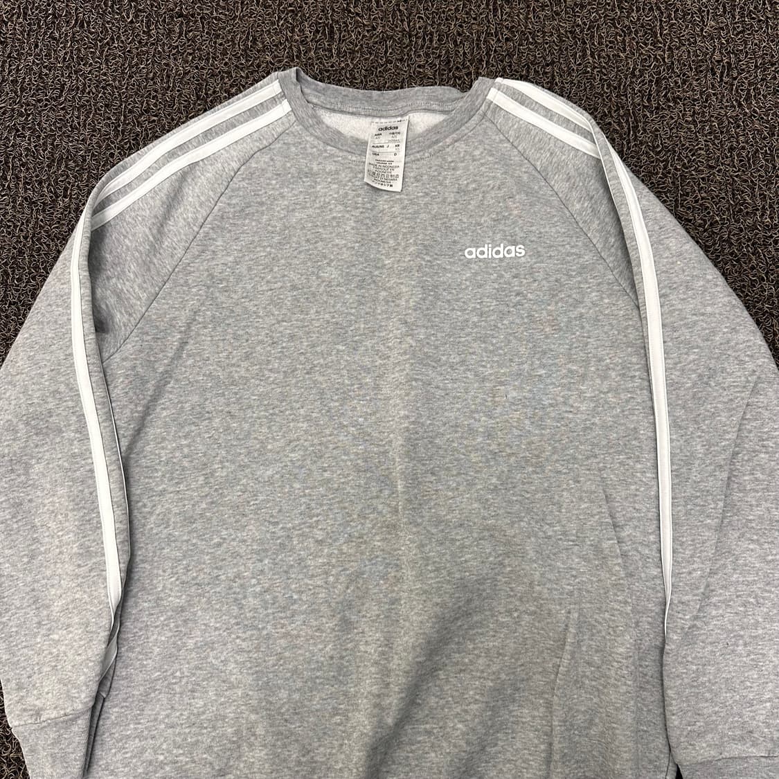 아디다스 기모 여성 맨투맨 그레이 S 상품이미지2