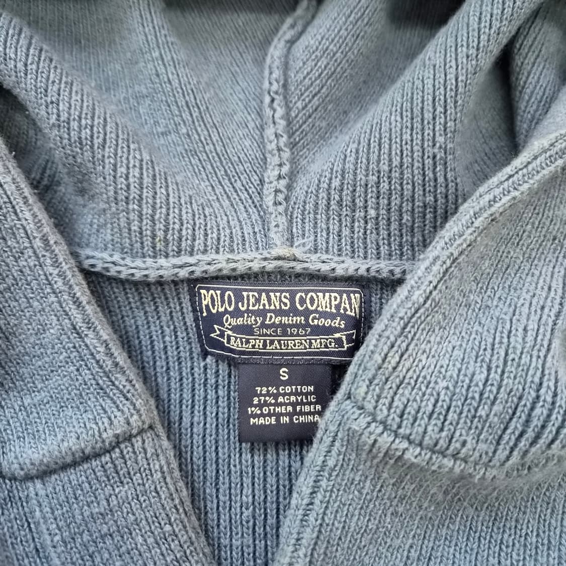 100) 폴로 진스 폴로 랄프로렌 니트 후드티셔츠 니트 후디 아메카지 상품이미지3
