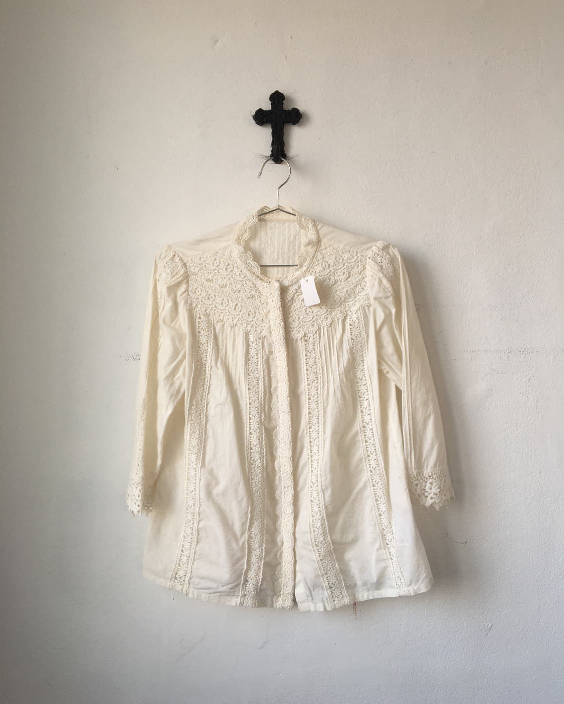 Crochet trimming blouse 상품이미지2