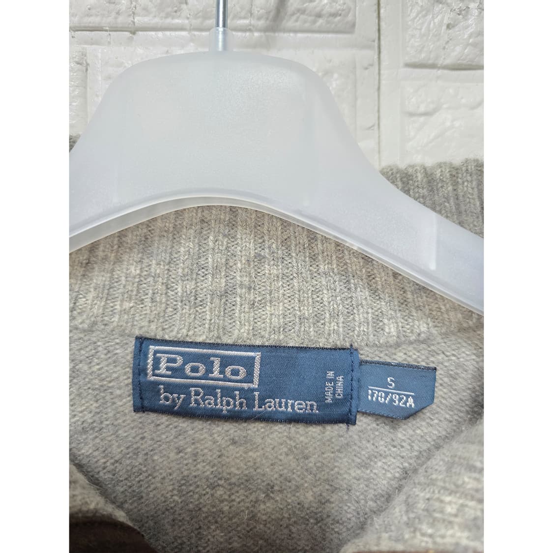 택포_ 폴로 랄프로렌 목폴라 니트 M 상품이미지2