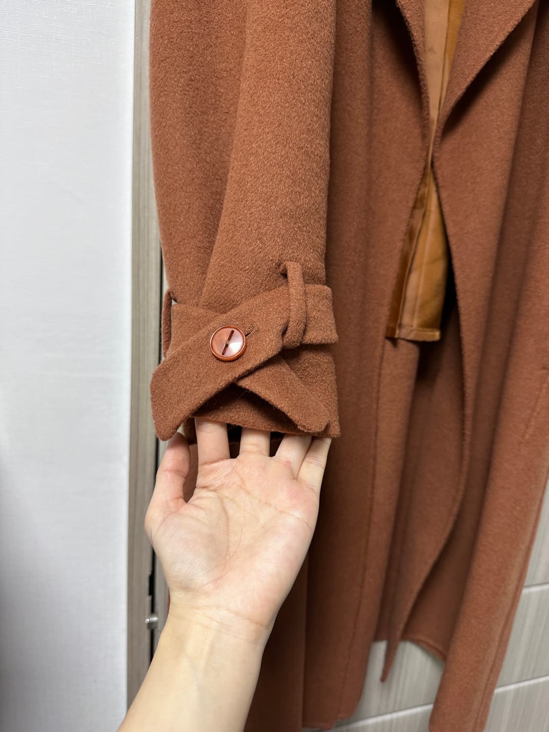 더틸버리 여성 핸드메이드코트 울코트 88-90-160 (66사이즈) 상품이미지3