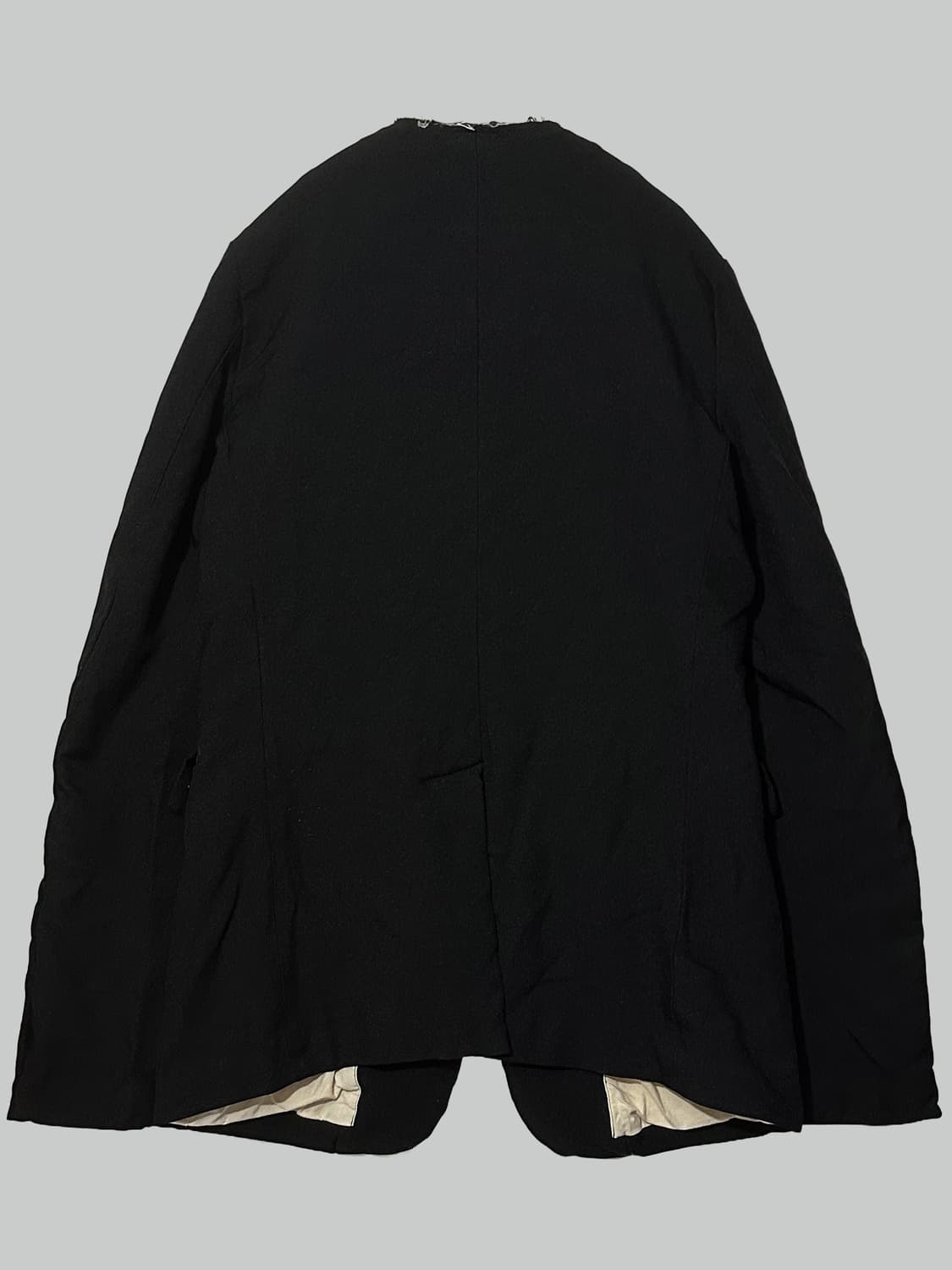 꼼데가르송 블랙 카라리스 블레이저 상품이미지3