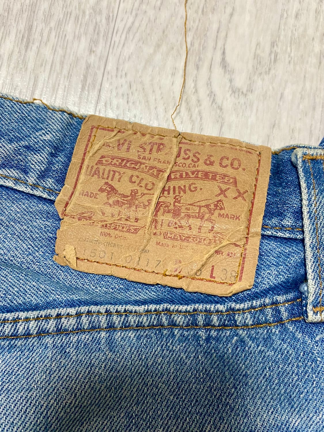 80s 빈티지 리바이스 501 상품이미지7