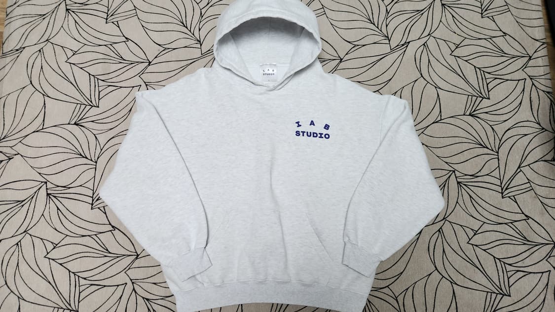 아이앱스튜디오 후드티 L 라이트 그레이 상품이미지1