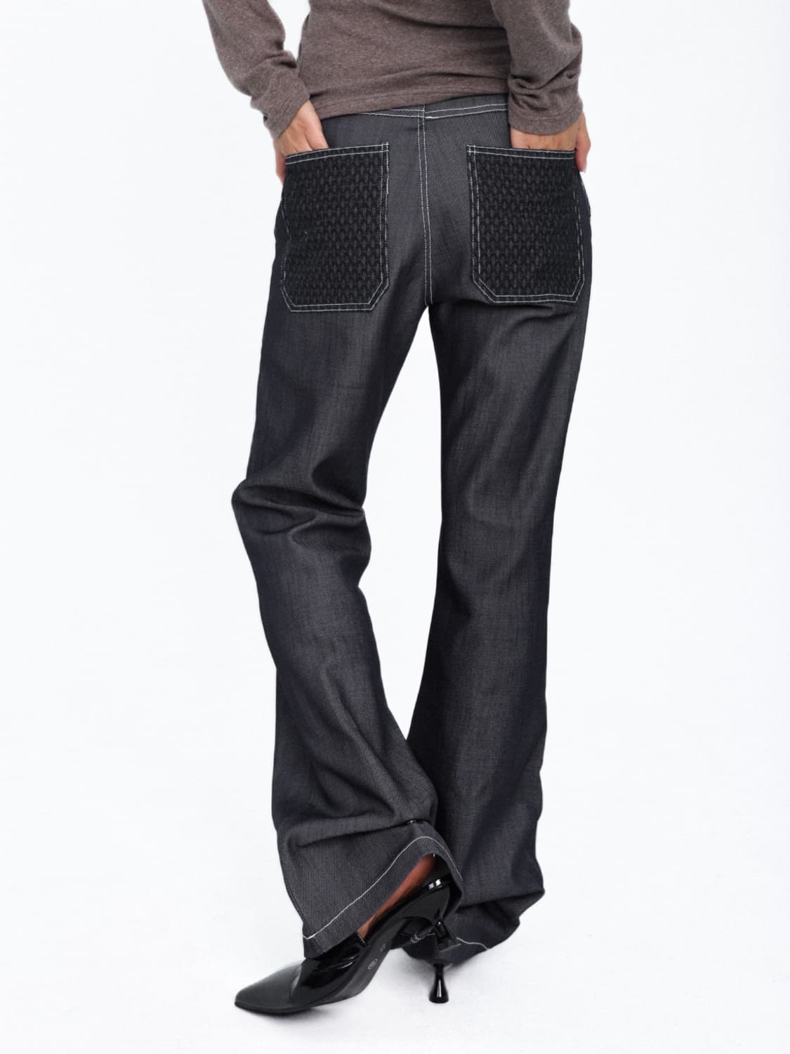 오운서 Shark Pocket Point Straight 팬츠 S 상품이미지4