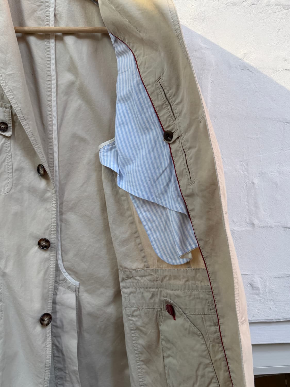 LUCIANO BARBERA ILFARO 코튼 블레이저 자켓 48 상품이미지6