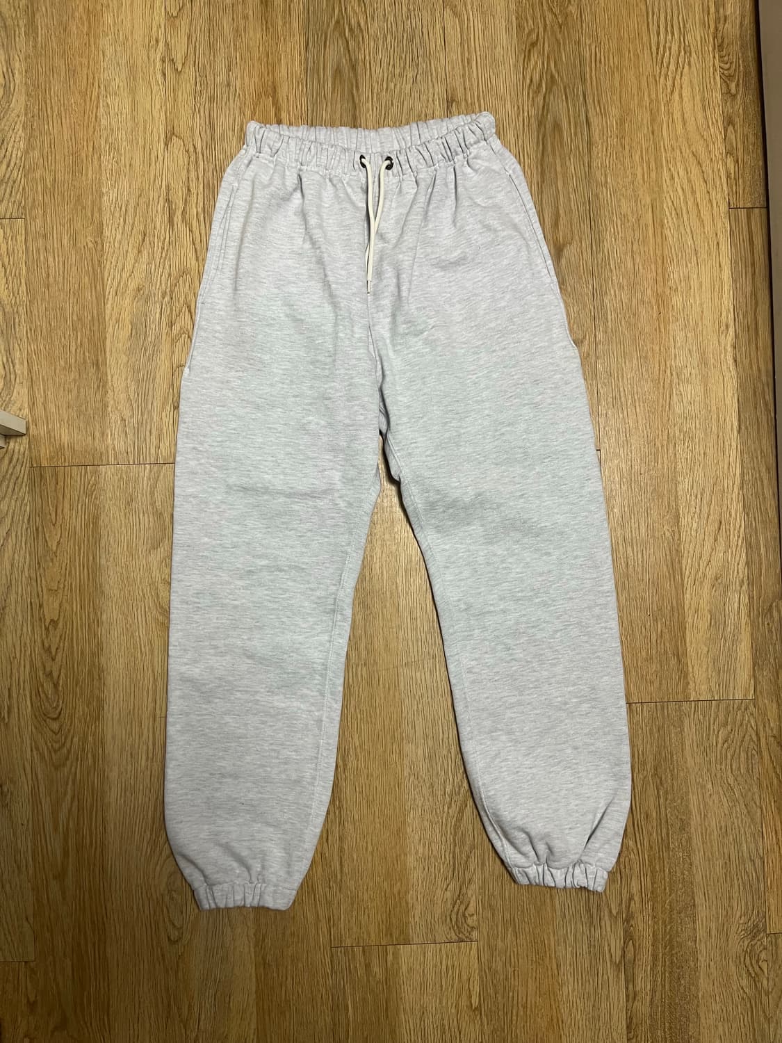 아웃스탠딩 리버스 헤비 스웻팬츠 멜란지 그레이 상품이미지2