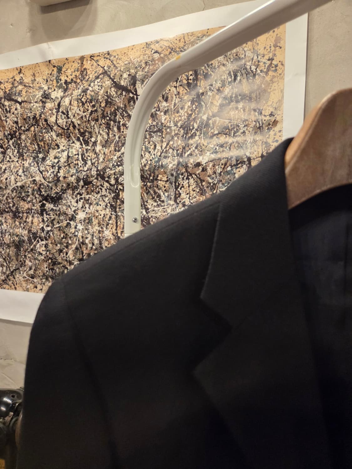 아르마니 꼴레지오니 블랙 테일러드자켓 상품이미지5