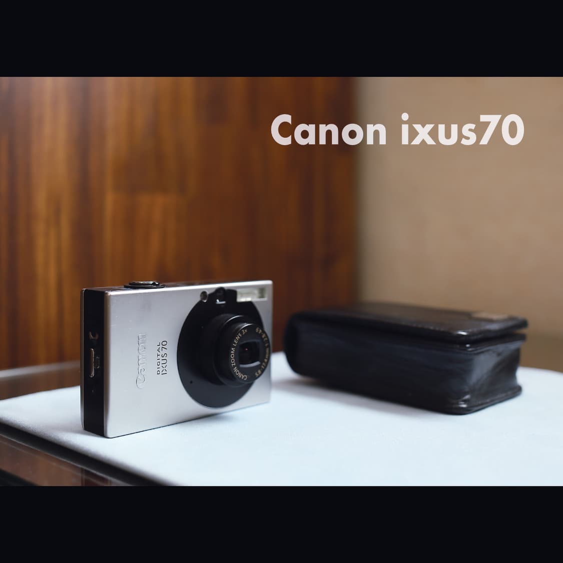 <레어> 캐논 ixus 익서스 70 블랙 & 케이스 빈티지 디카 상품이미지9