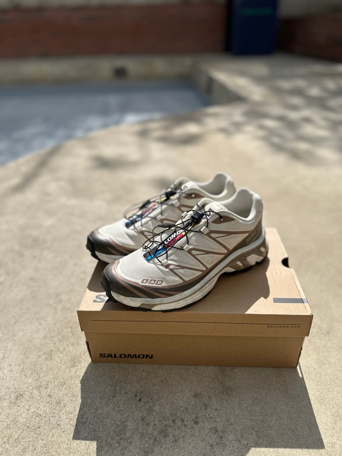 살로몬 XT-6 아몬드 밀크 포타벨라  상품이미지2