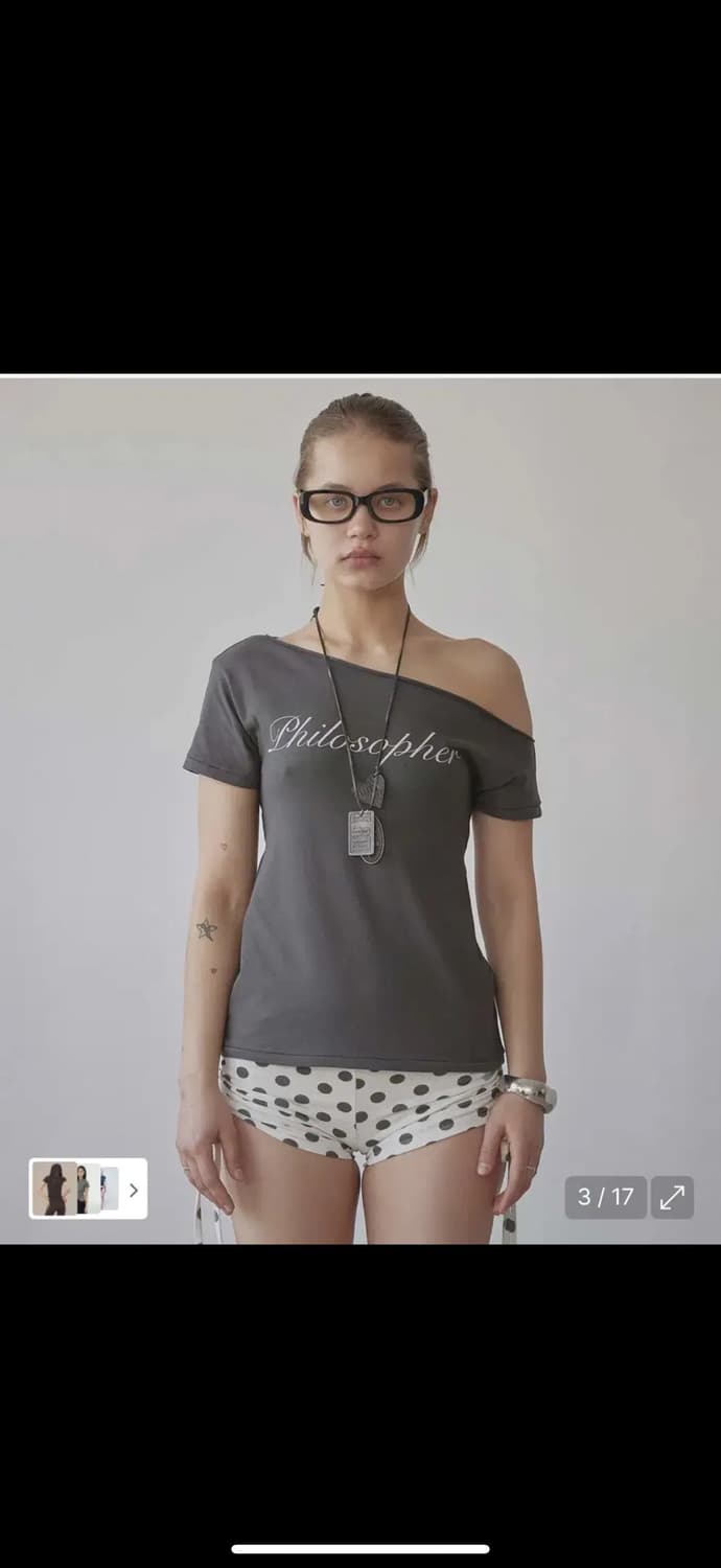 스컬프터 Hook Me Up Layered Tee Charcoal 상품이미지3