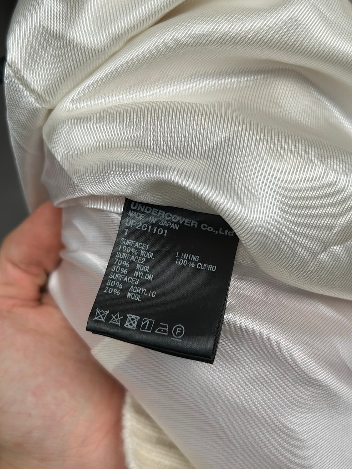 *Rare* 언더커버 하이브리드 싱글 브레스티드 블레이저 상품이미지5