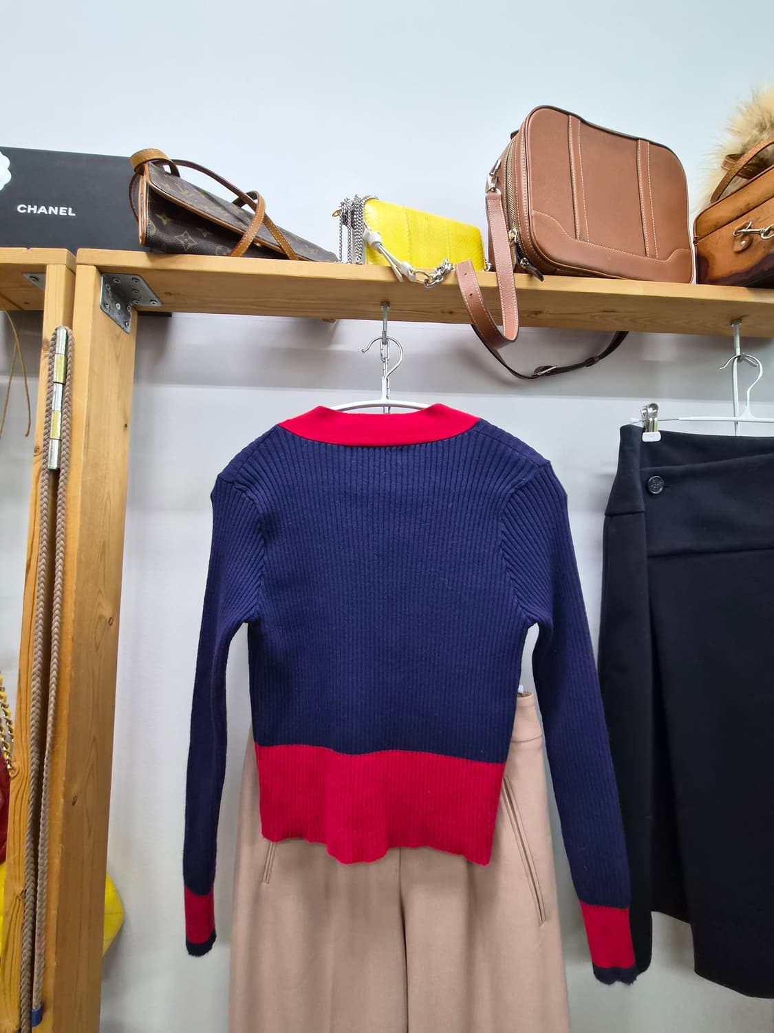 골지 엣지가디건. 오즈세컨스판배기 상품이미지4