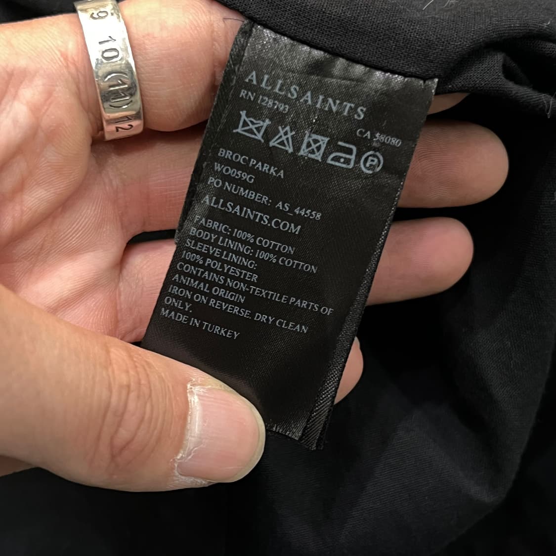  올세인츠 투웨이 워크코트 y13865 상품이미지7