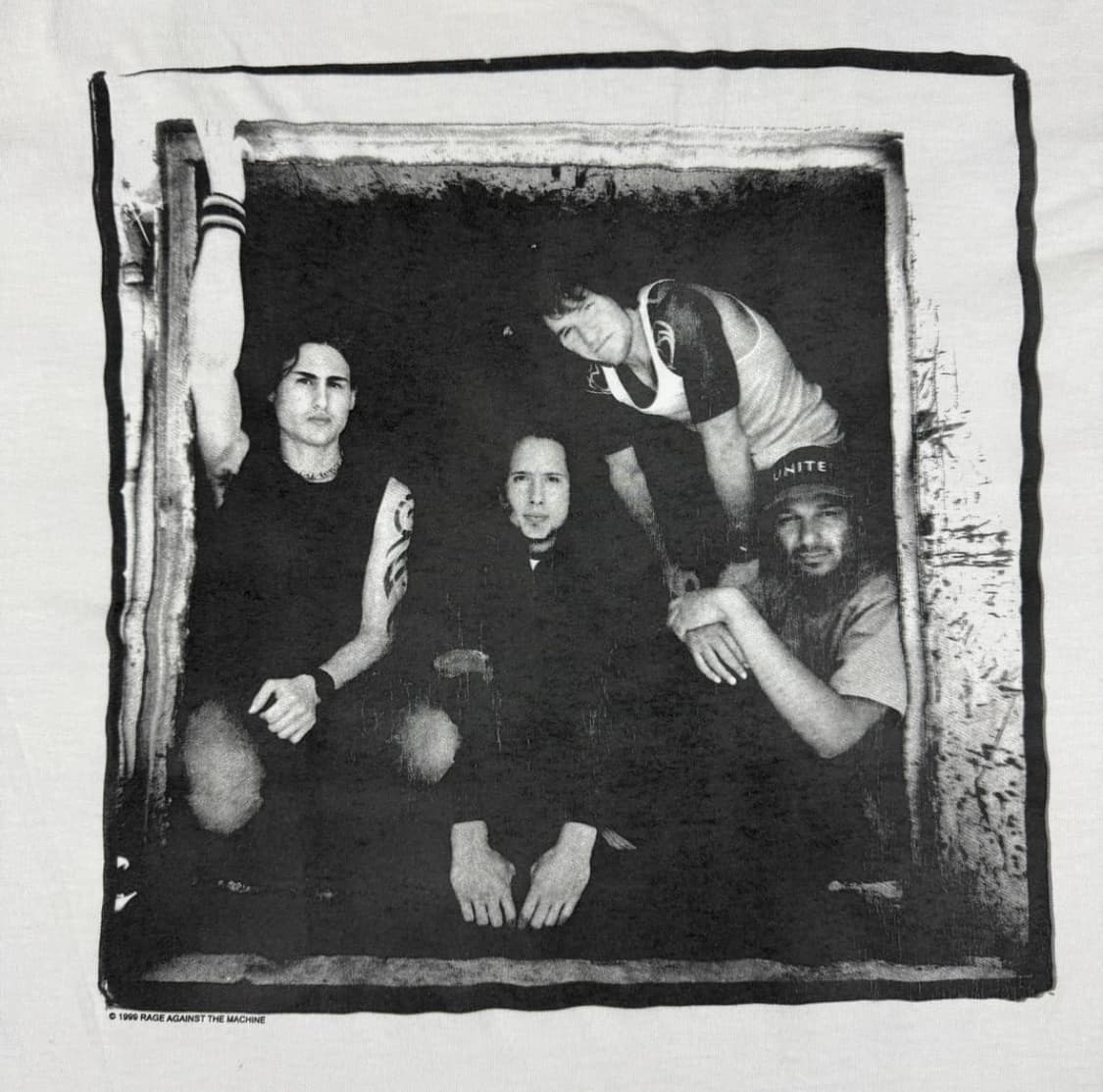 빈티지 90s RATM 레이지 어게인스트 더 머신 밴 드 티셔츠 상품이미지4