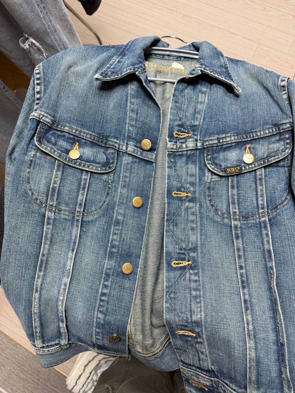 RRL LOT271 데님 자켓 사이즈 s 판매합니다  상품이미지2