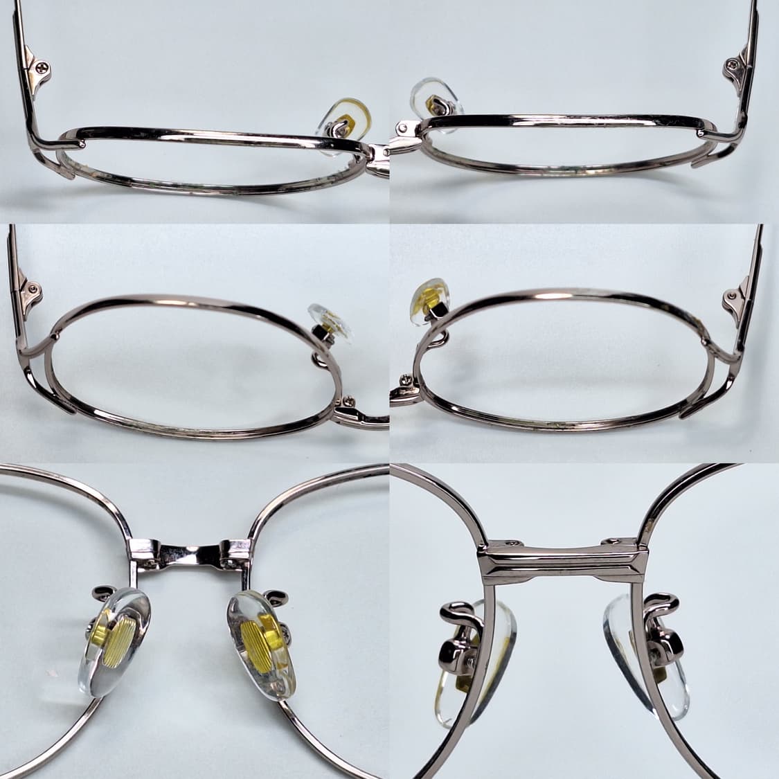 80s 일본 빈티지 Essential 0219 레드 장식 여성용 안경테  상품이미지2