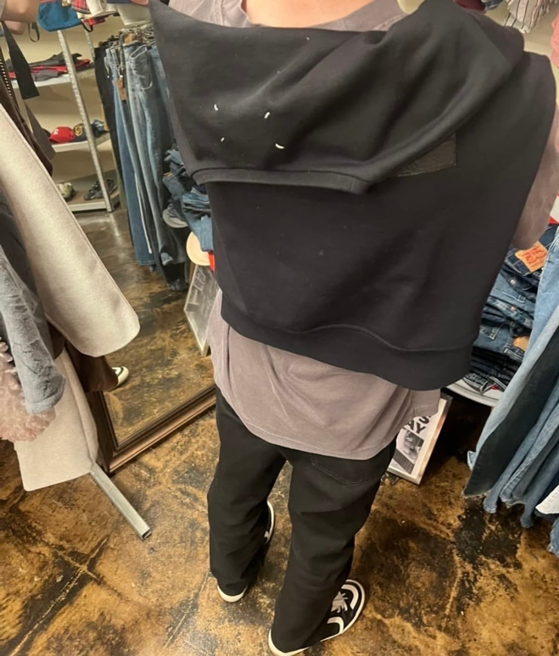 피에르하디 14ss 하이탑 검흰 상품이미지5