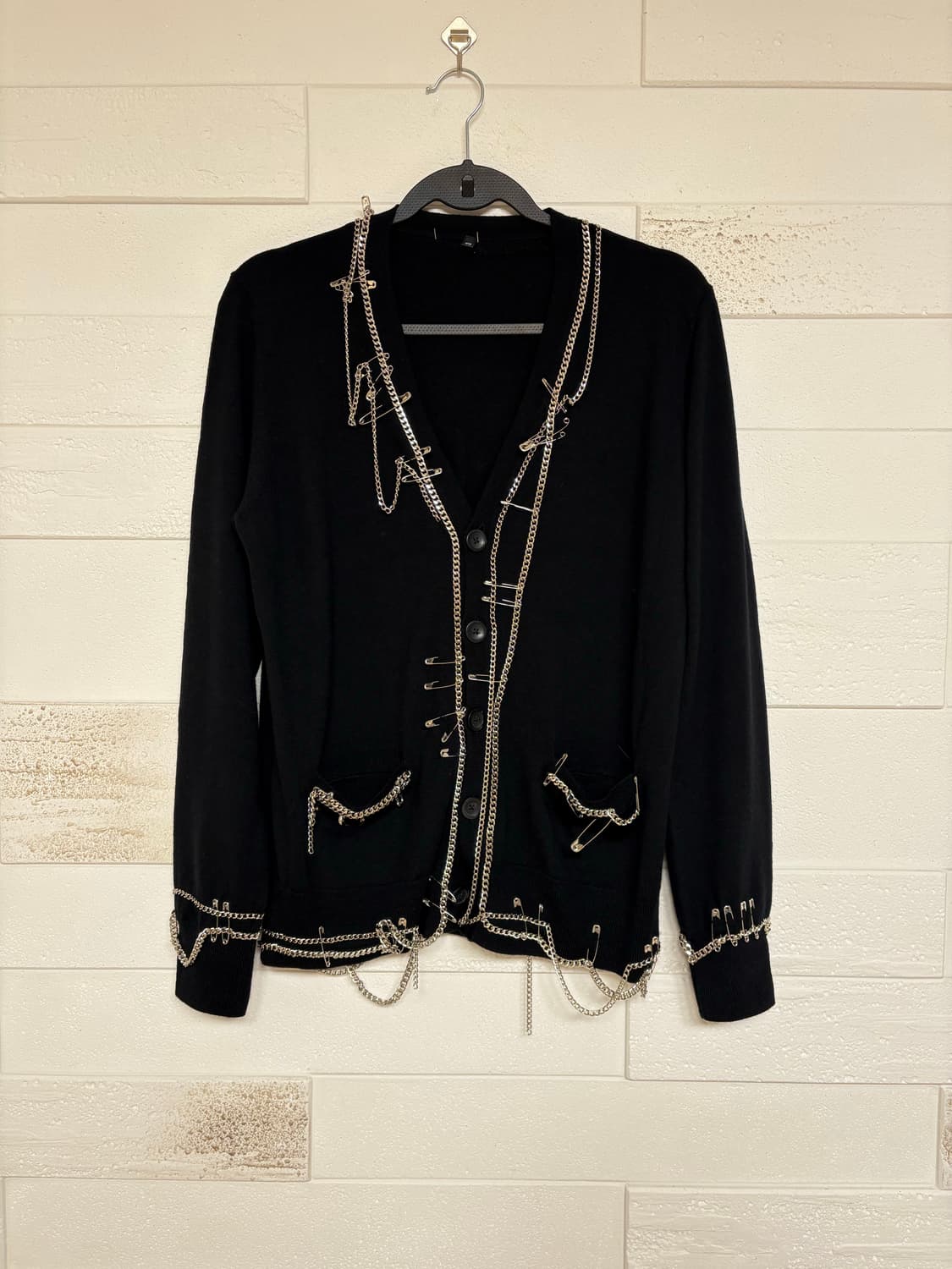 r13 체인 가디건 상품이미지1