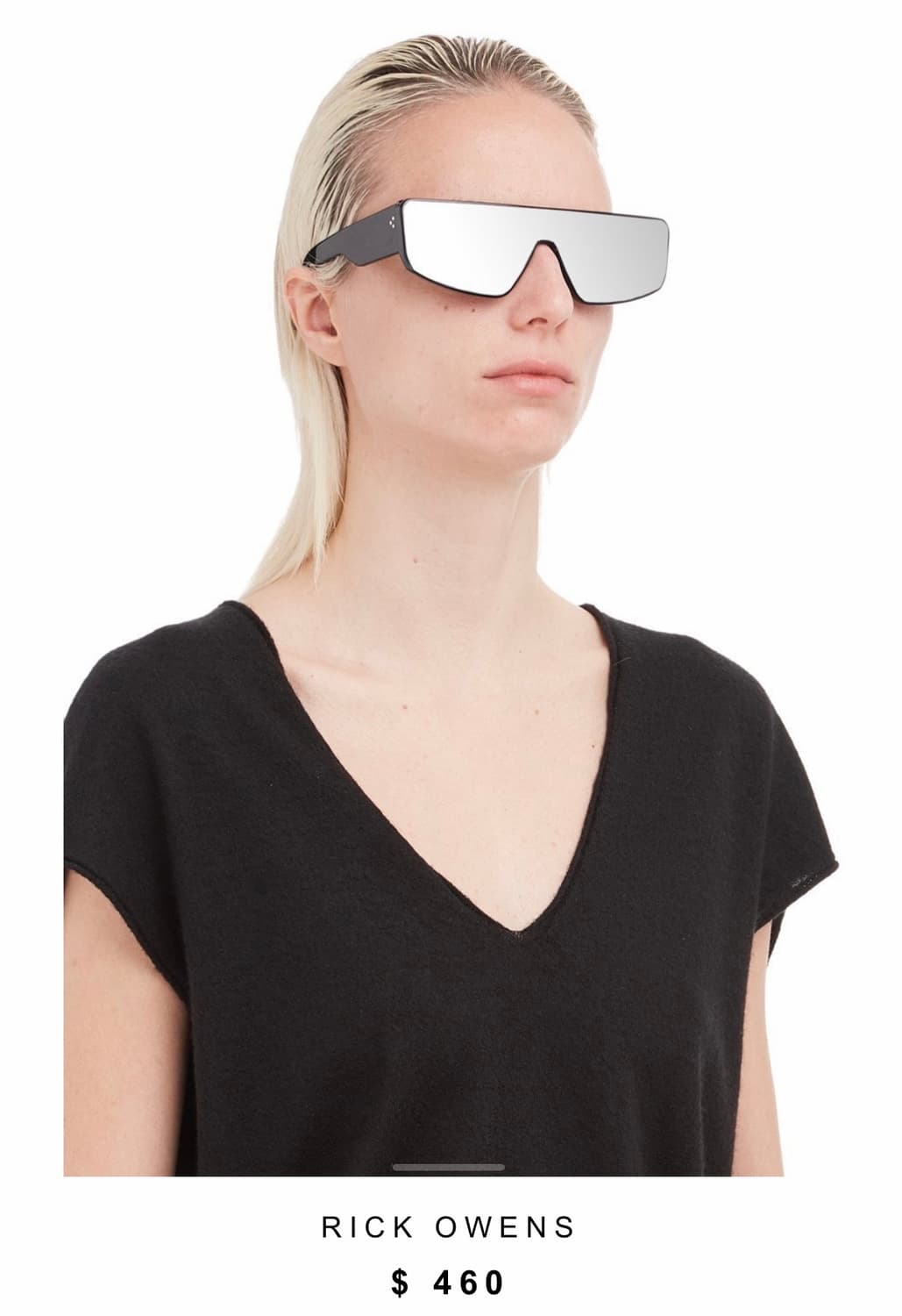 (OS) 릭오웬스 PERFORMA 퍼포마 미러 선글라스 상품이미지10